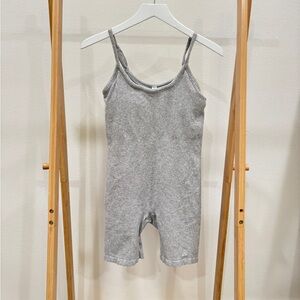 ALO Yoga Heather Gray Knit Sweater